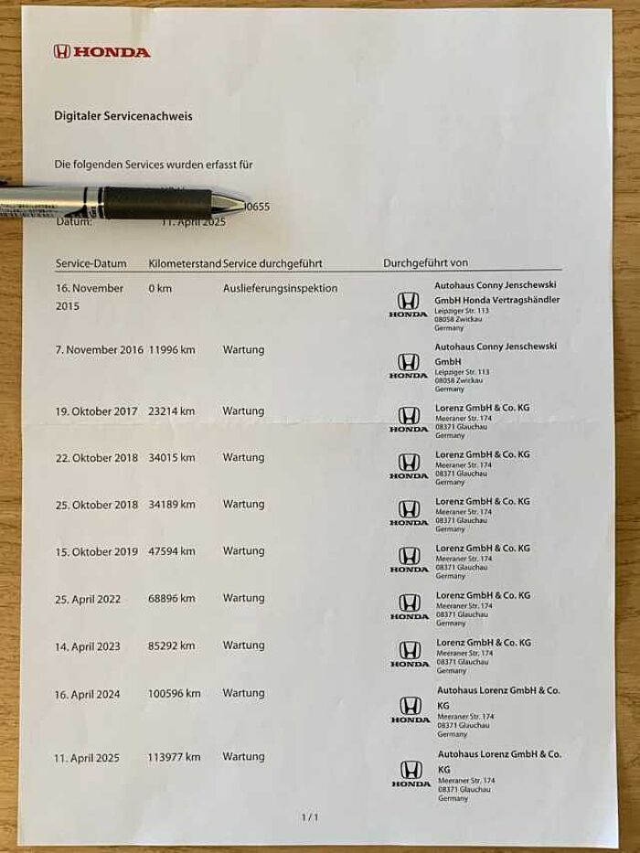 Honda HR-V 1.6DTEC Executive AHK NAVI KAMERA PANO M&S