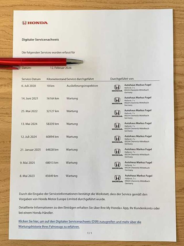 Honda Jazz 1.5 i-MMD Hybrid Executive