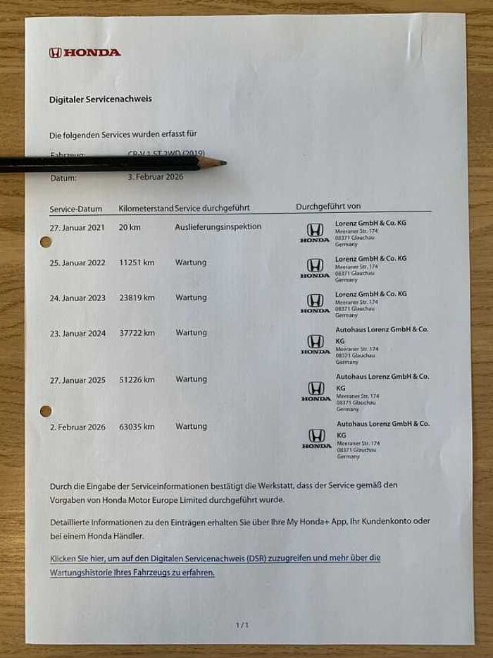 Honda CR-V 1.5 T 2WD Elegance 19-Zoll AHK Winterräder